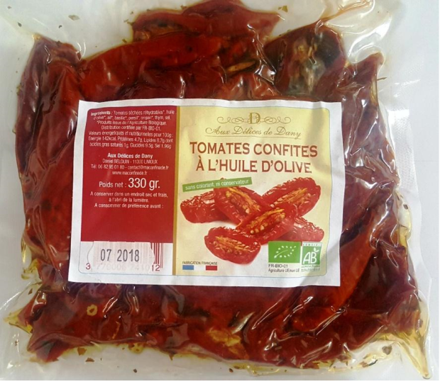 Confit de Tomates séchées 100g